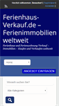 Mobile Screenshot of ferienhaus-verkauf.de