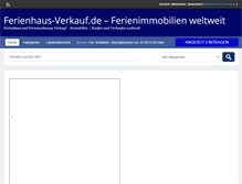 Tablet Screenshot of ferienhaus-verkauf.de
